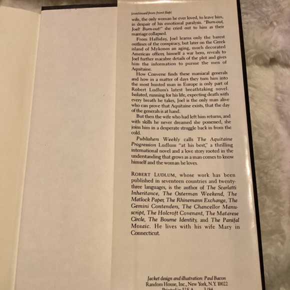 Robert Ludlum “The Aquitaine Progression” - Picture 5 of 6